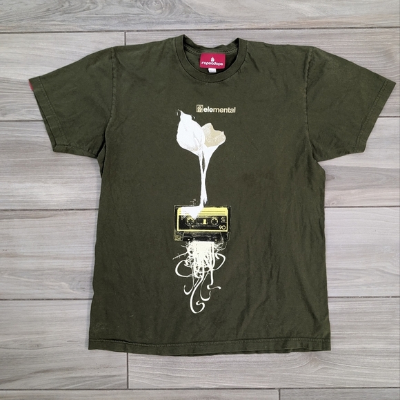 Ropeadope Cassette Lily Tee Shirt - Picture 1 of 3